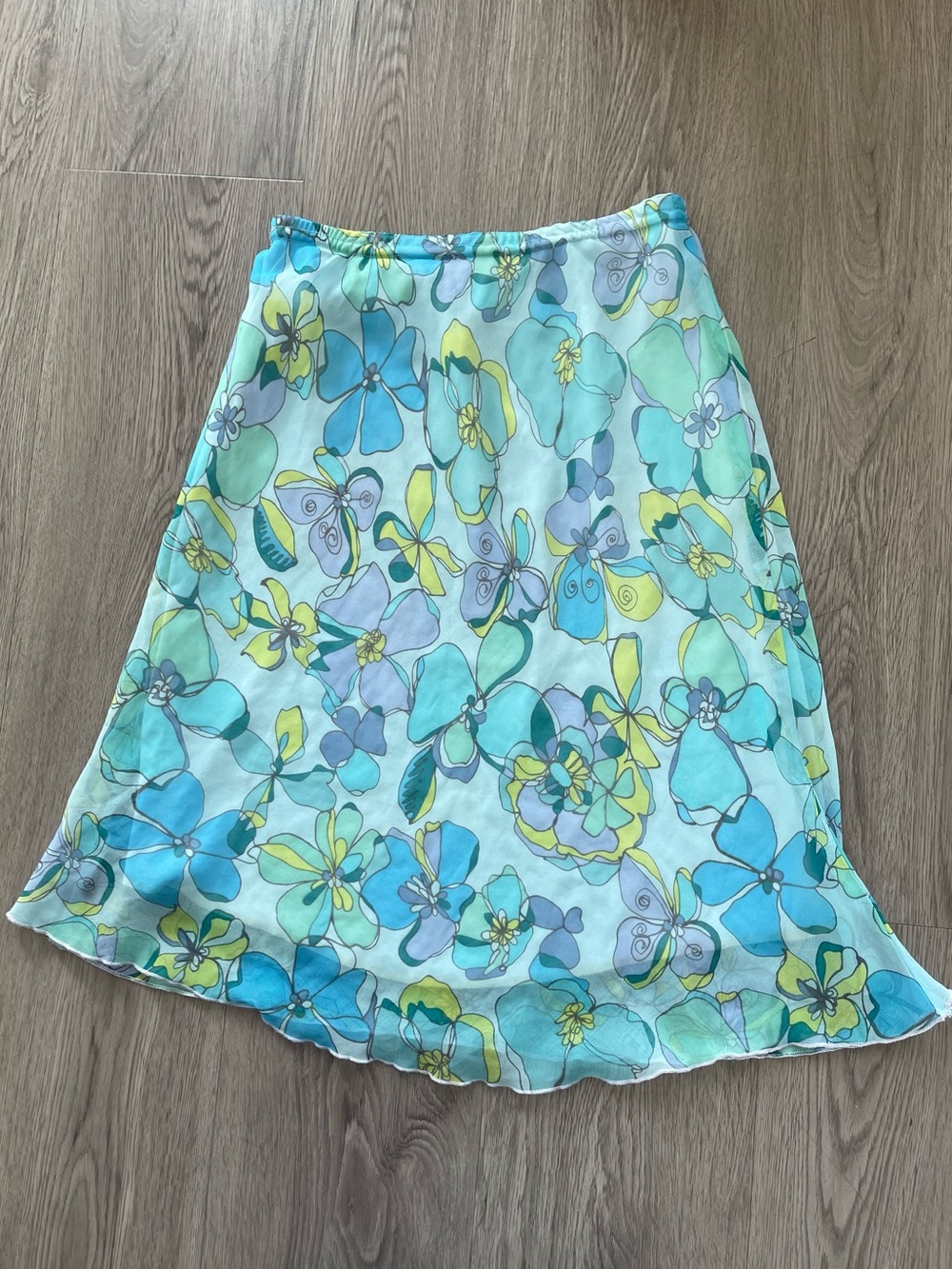 Vintage Y2K fairy / mermaid core midi skirt XS